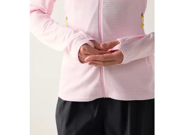 Haglöfs L.I.M Mid Multi Hood dámska mikina s kapucňou Fresh Pink