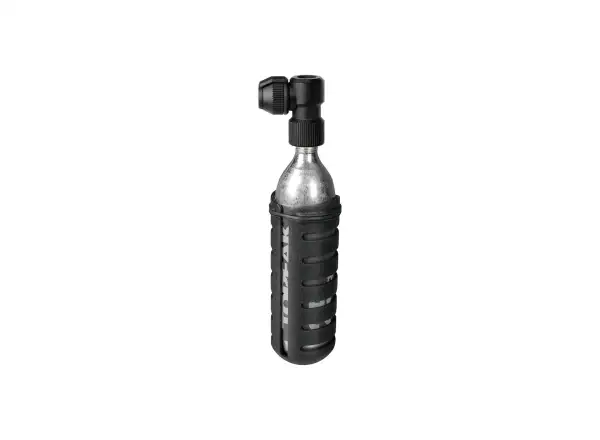 Topeak Nano AirBooster L pumpa čierna + 16 g CO2 náplň