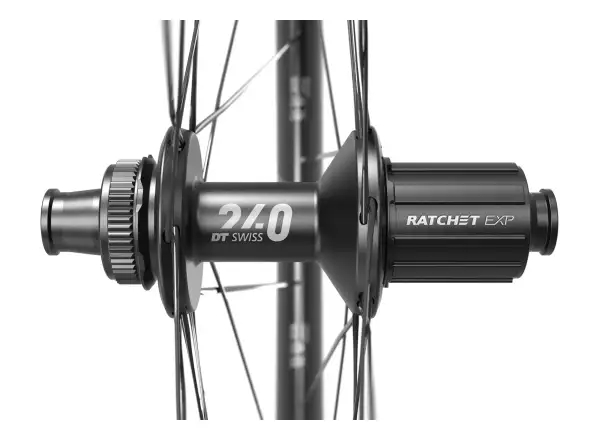 DT Swiss ERC 1400 Dicut 45 mm karbón 700C CL 12/142 zadné koleso - Nebalené