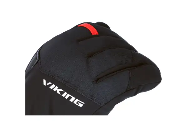 Viking Branson GTX pánske lyžiarske rukavice Black/Red