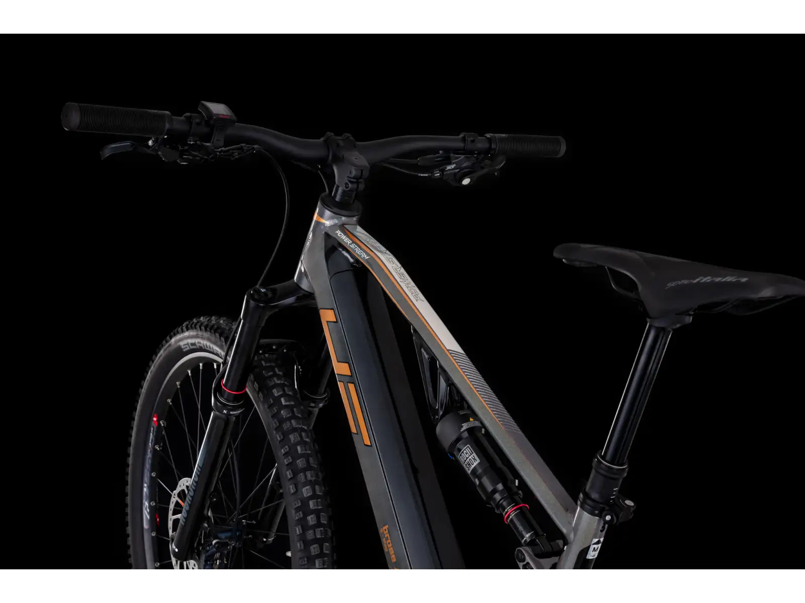 4EVER Powerstream Pro celoodpružený elektrobicykel Chameleon/Bronze