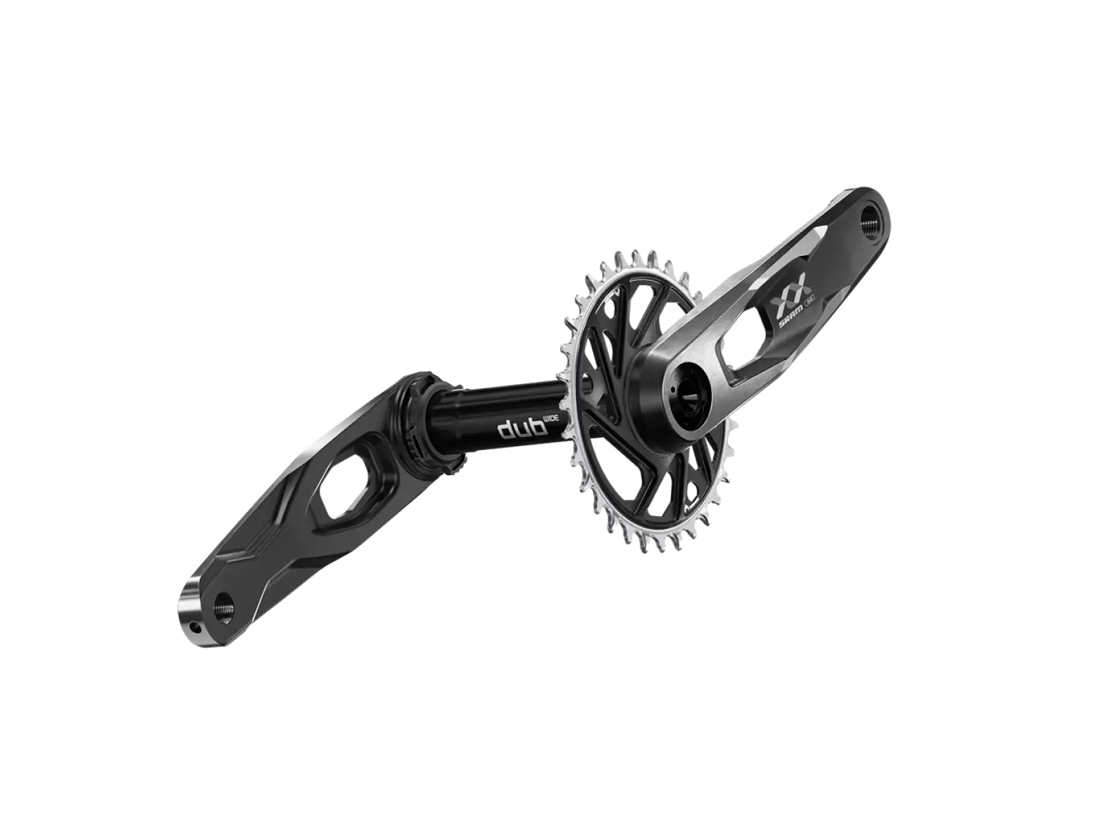 Sram kľuky XX DH CL56,5 DUB MTB 34 zubov T-Type čierna