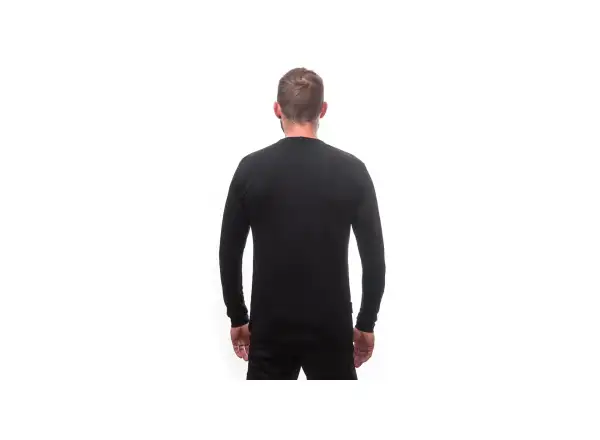 Sensor Merino Active PT Van Life pánske tričko dlhý rukáv čierna