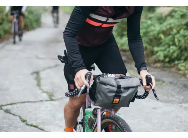 Woho X-Touring Accessory Dry taška na riadidlá 3 l Iron sivá