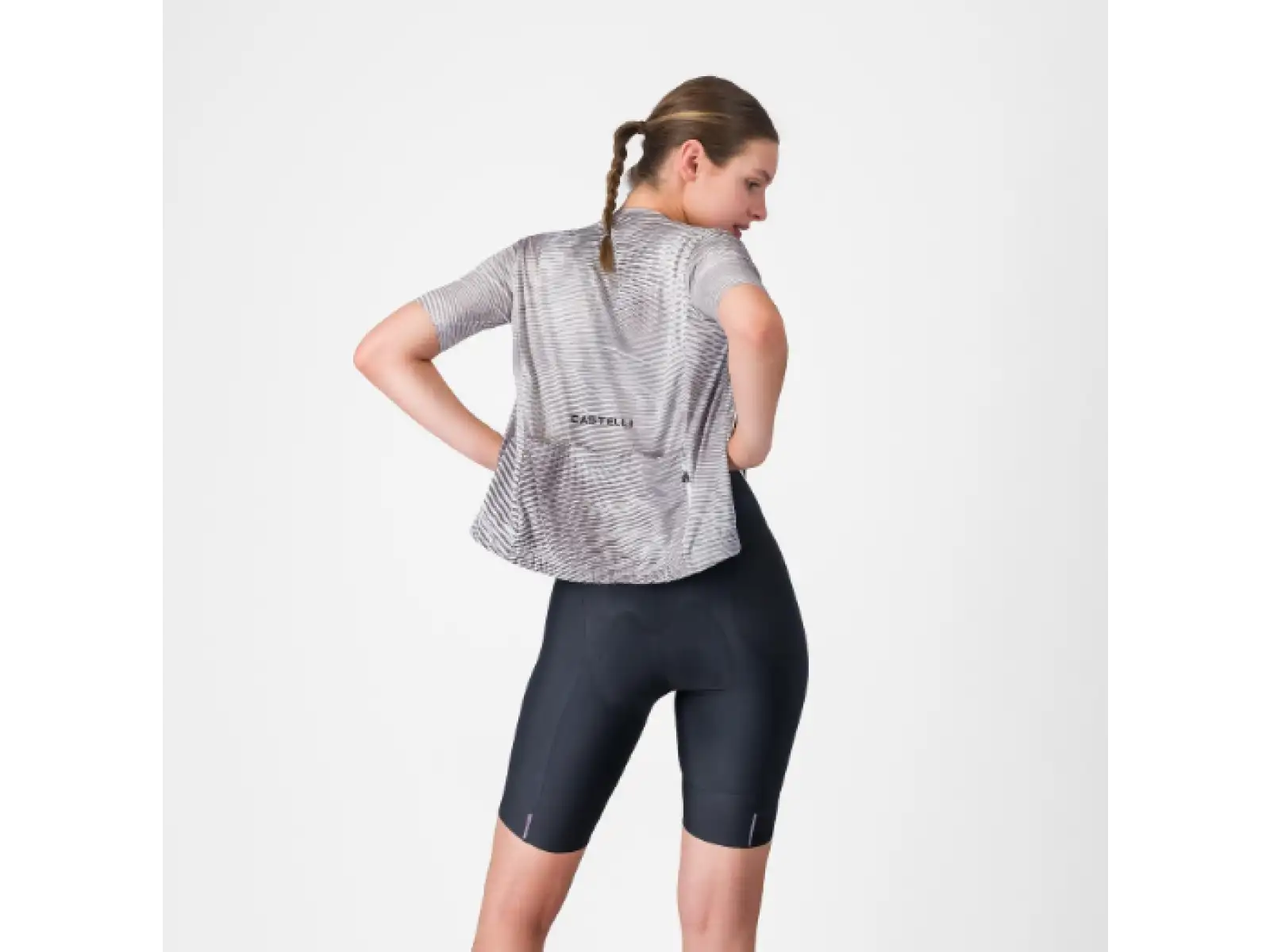Castelli Prima 2 DT dámske kraťasy s trakmi Black/Black