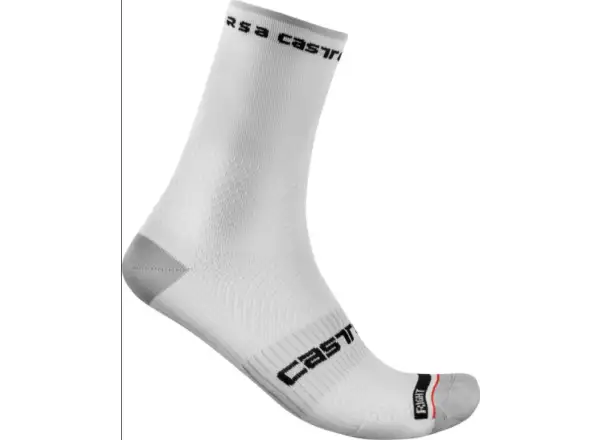 Castelli Rosso Corsa Pro 15 ponožky White