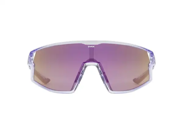 Uvex Skyryse slnečné okuliare Clear Purple/Mirror Lavender
