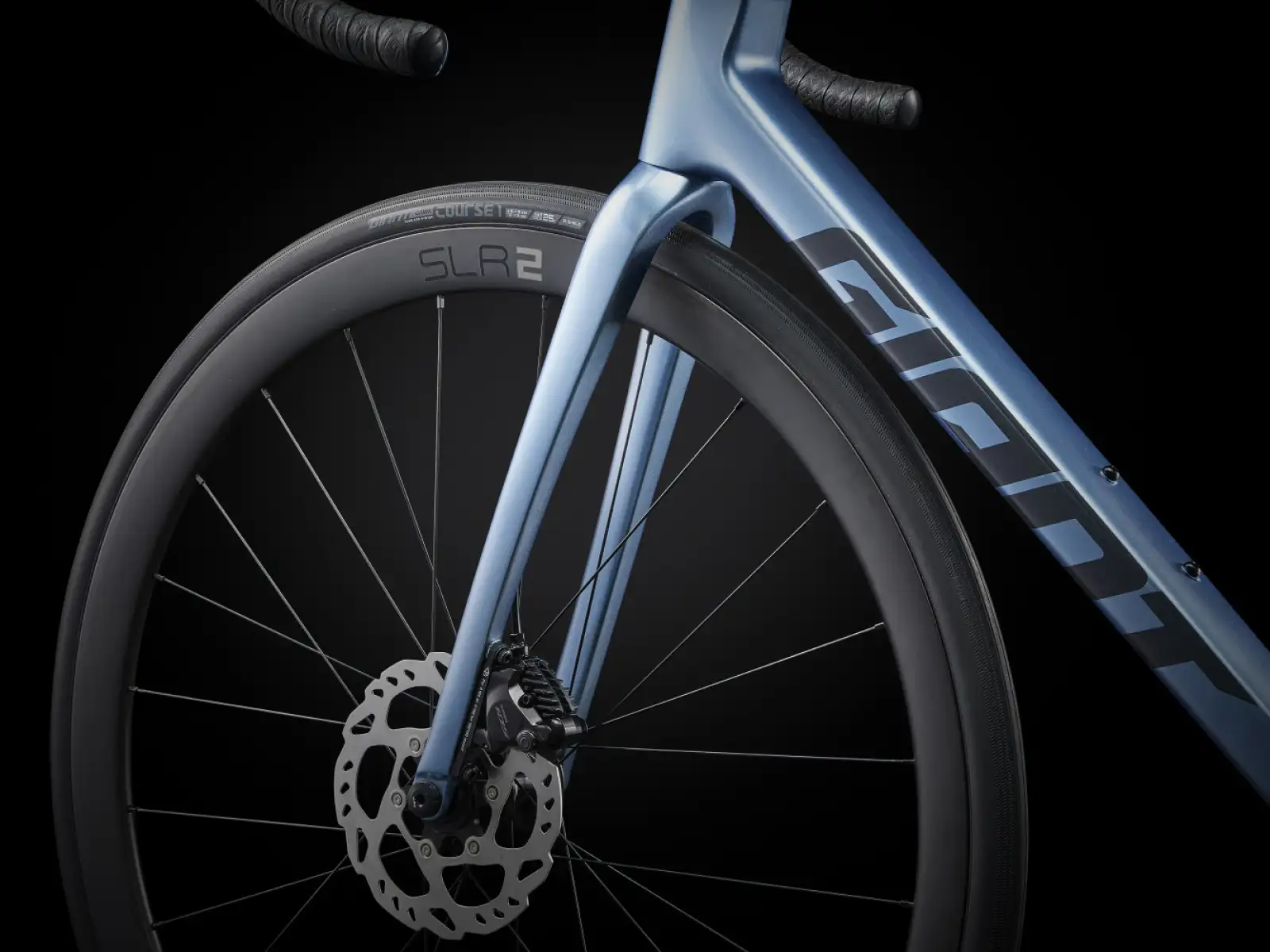 Giant TCR Advanced 0 PC cestný bicykel Frost Silver