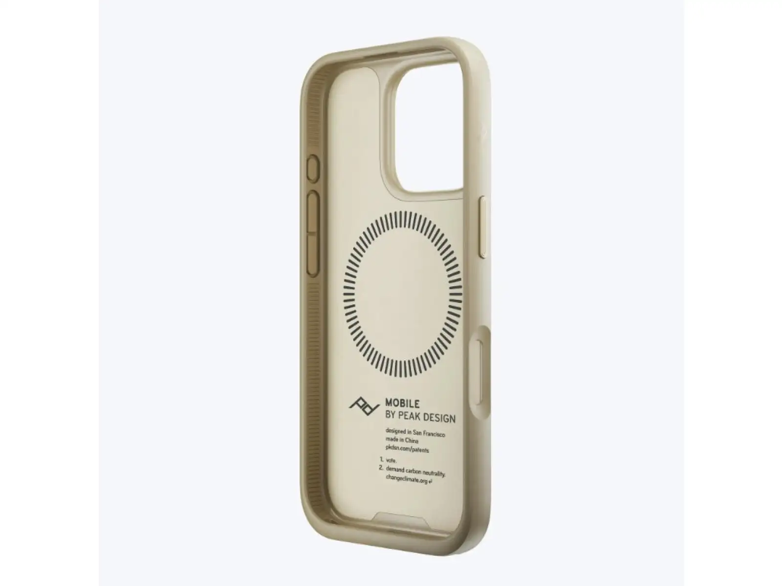 Peak Design Mobile Everyday Clarino Case iPhone 16 Pro obal na mobil Bone
Peak Design Mobilný každodenný obal Clarino pre iPhone 16 Pro Kosti