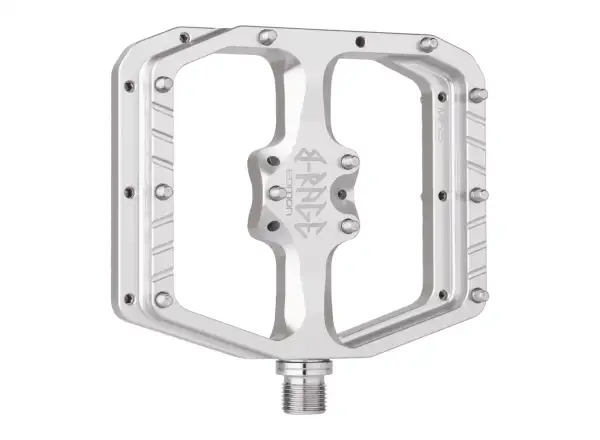 Burgtec Penthouse MK5 B-Rage Edition platformové pedále Rhodium Silver