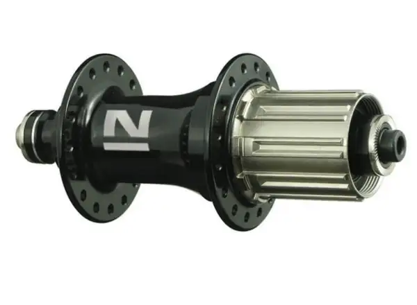 Novatec F162SB zadný náboj čierny, N-logo