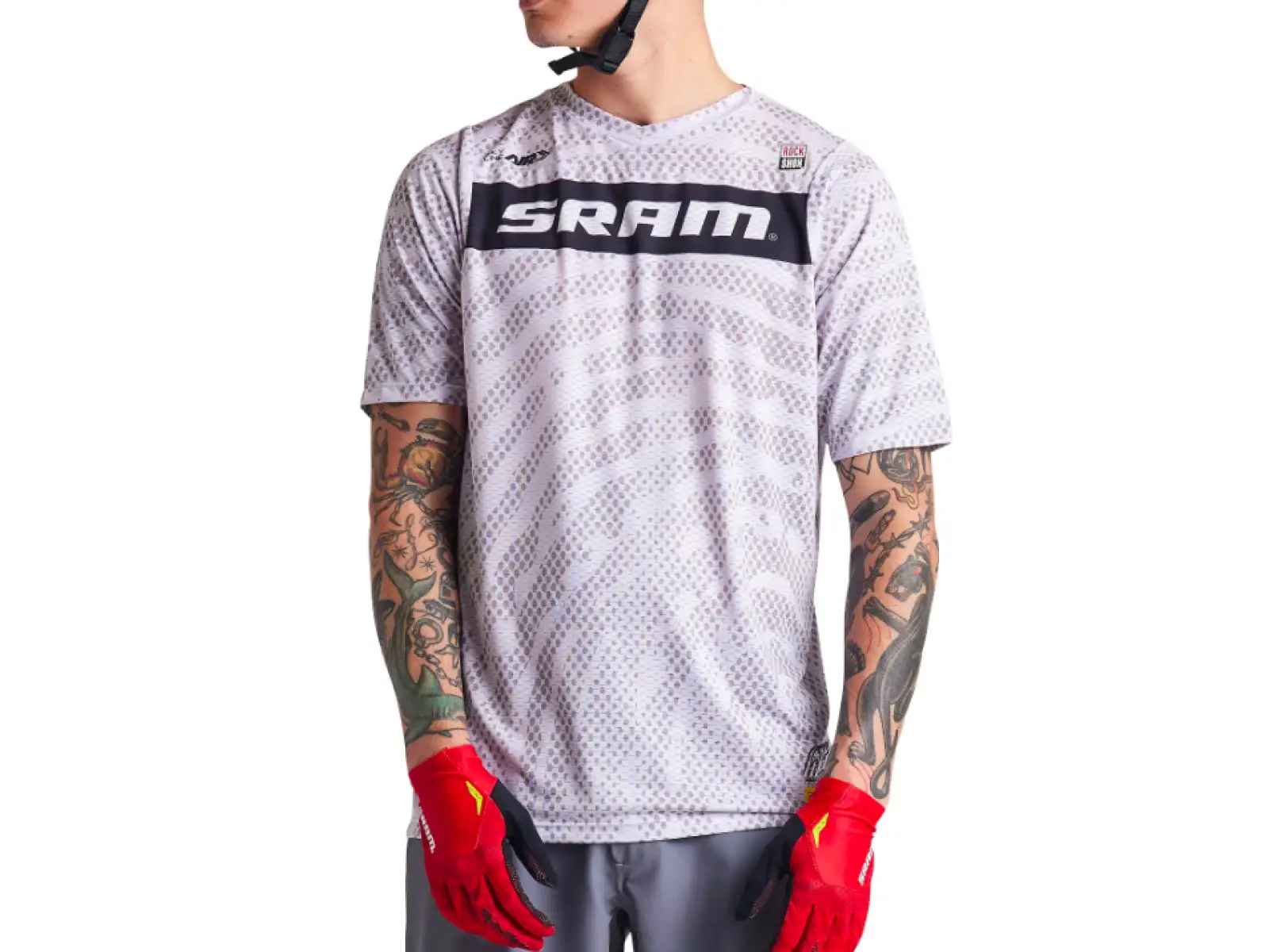 Troy Lee Designs Skyline Air SRAM pánsky dres krátky rukávRoots Cement