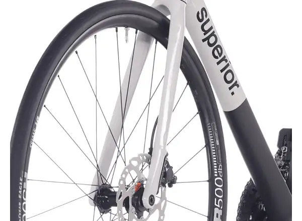 Superior RR 9.5 cestný bicykel Matte Carbon / White