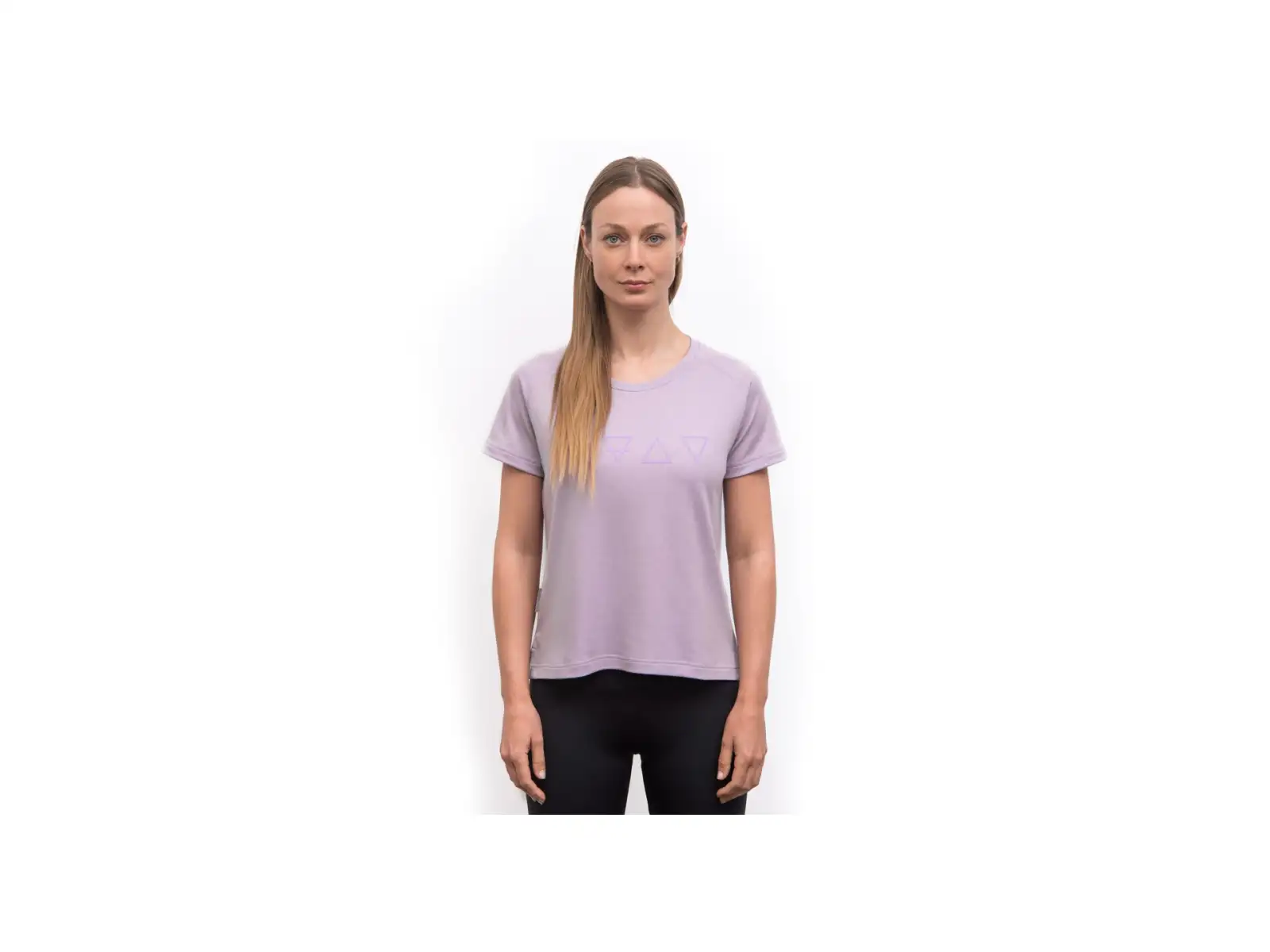 Sensor Merino Blend Elements Dámske tričko krátky rukáv Mystic Violet
