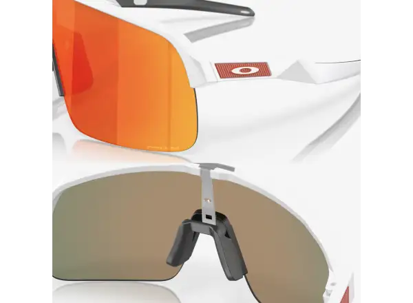 Oakley Sutro Lite slnečné okuliare Matte White/Prizm Ruby