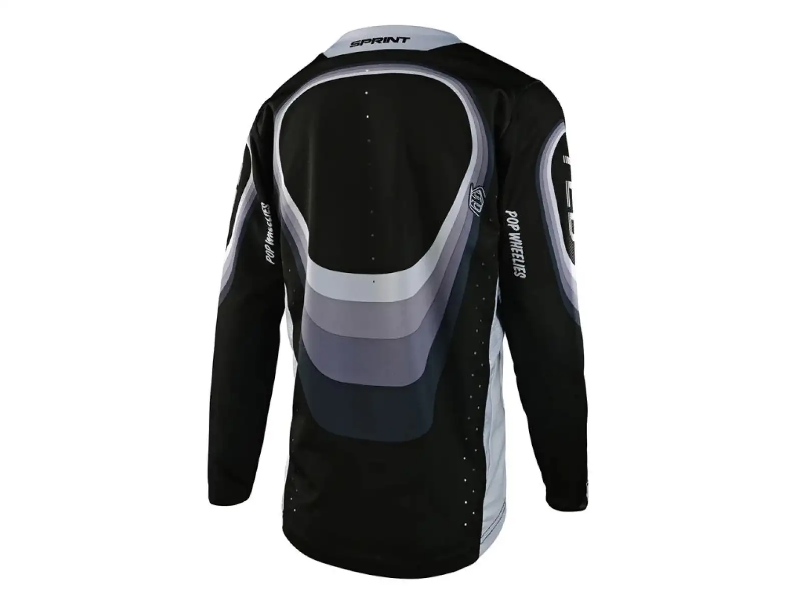 Troy Lee Designs Sprint Reverb Detský dres s dlhým rukávom Black