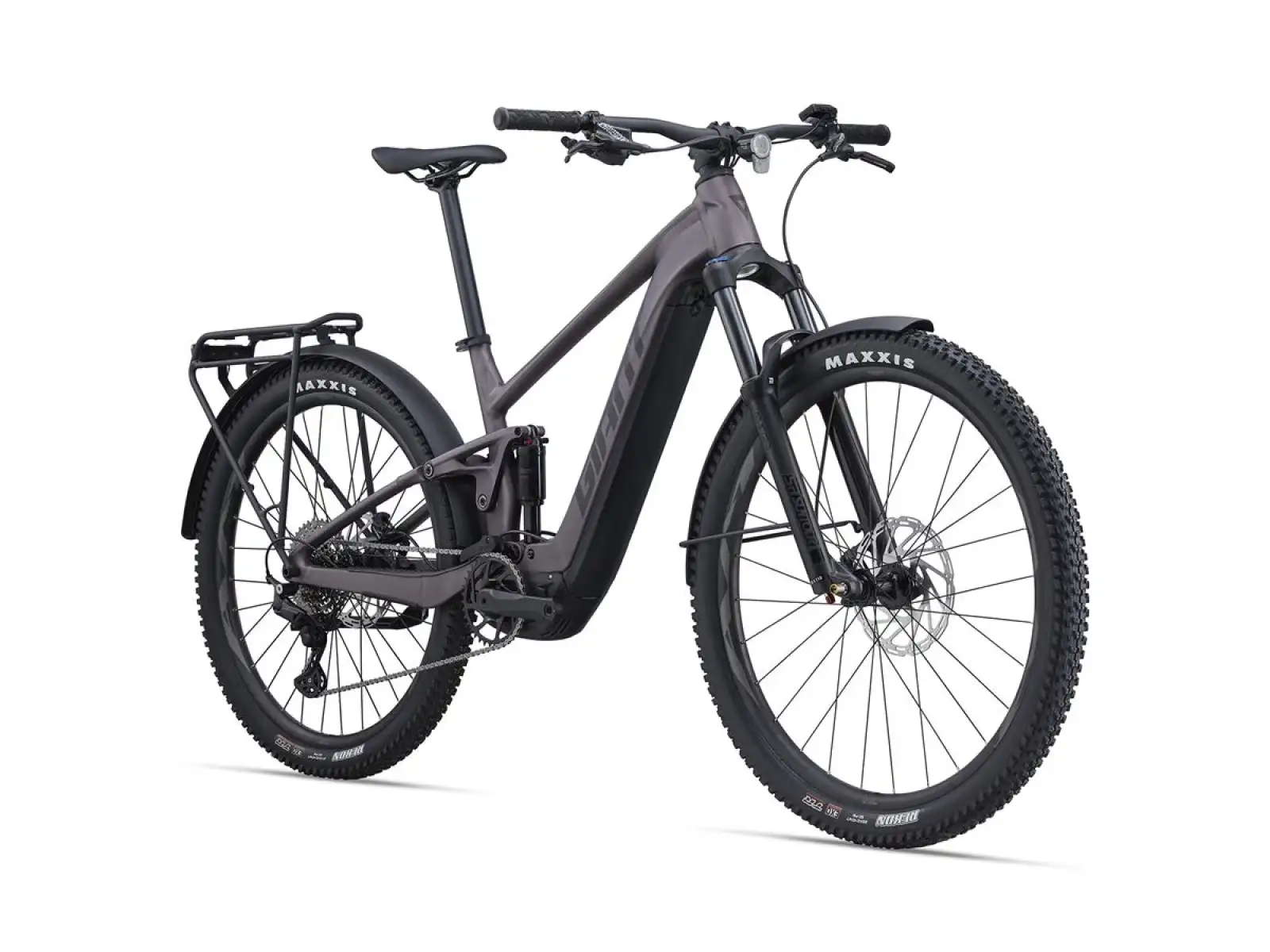 Giant Stance E+ EX horský elektrobicykel charcoal plum