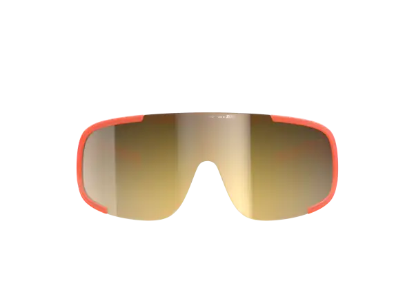 POC Aspire okuliare Fluorescent Orange Translucent/Clarity Road/Partly Sunny Gold