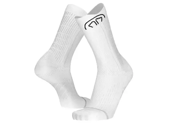 Sidas Run Anatomic Crew bežecké ponožky biela