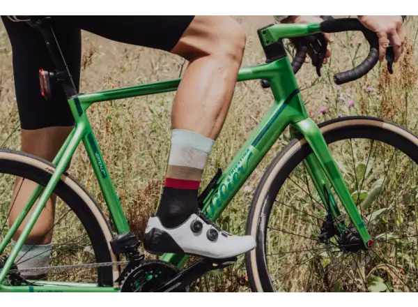 Force Freedom cyklistické ponožky čierna/mint