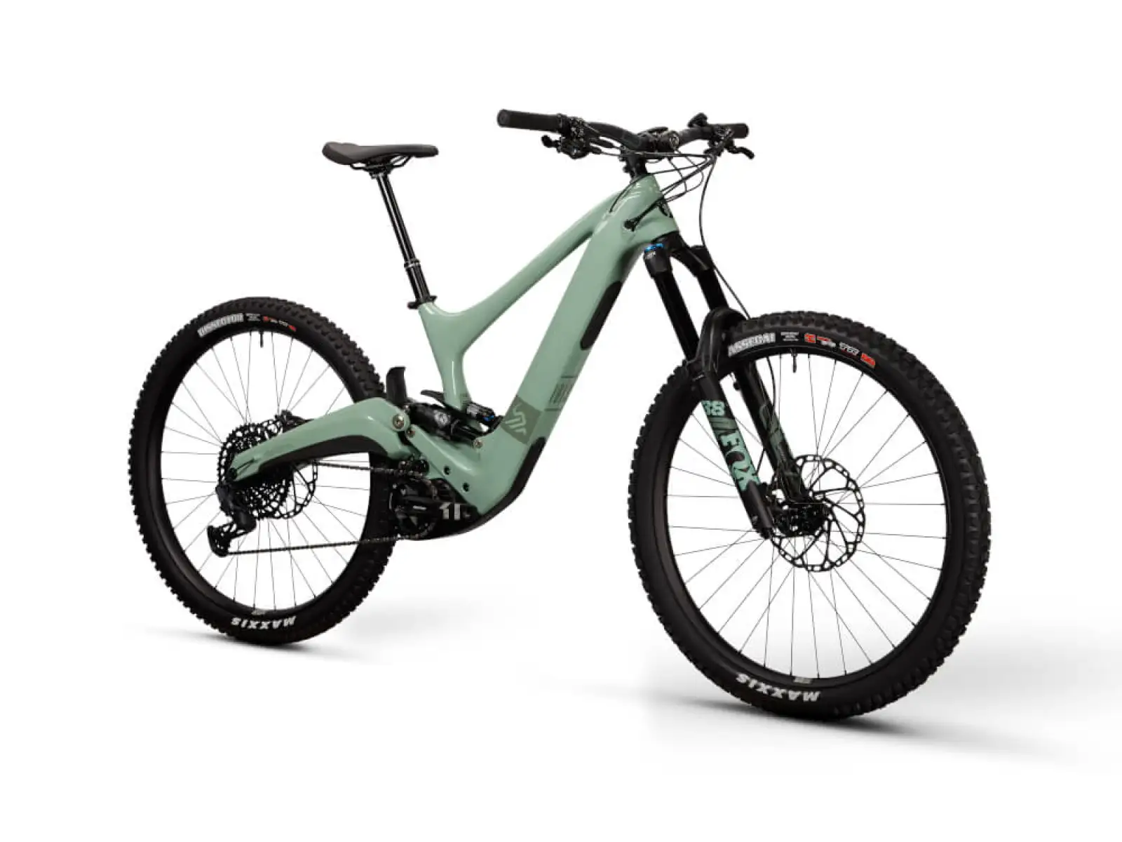 Ibis OSO Forest Service Green celoodpružený elektrický bicykel
