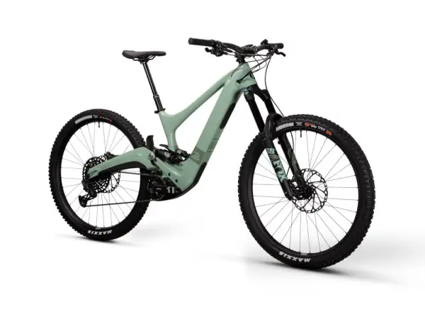 Ibis OSO Forest Service Green celoodpružený elektrický bicykel