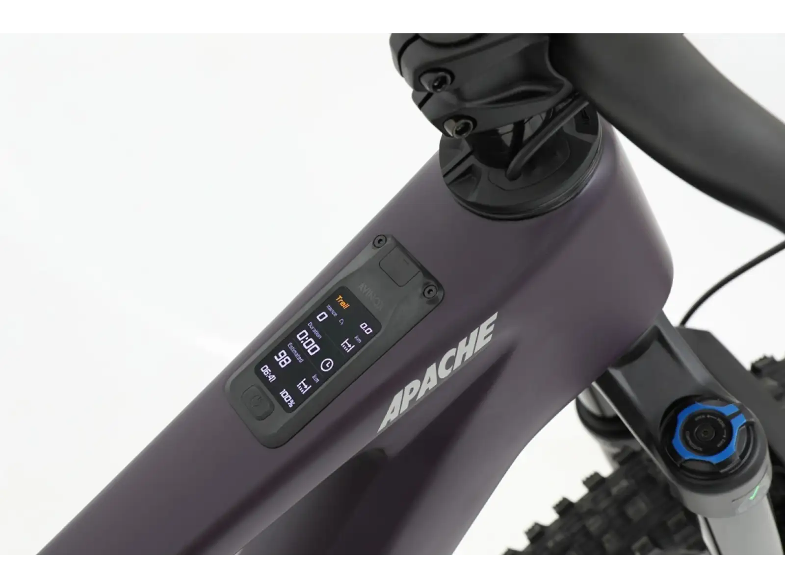 Apache Eagle 1 Avinox 800 Wh fialové celoodpružené elektrobicykel