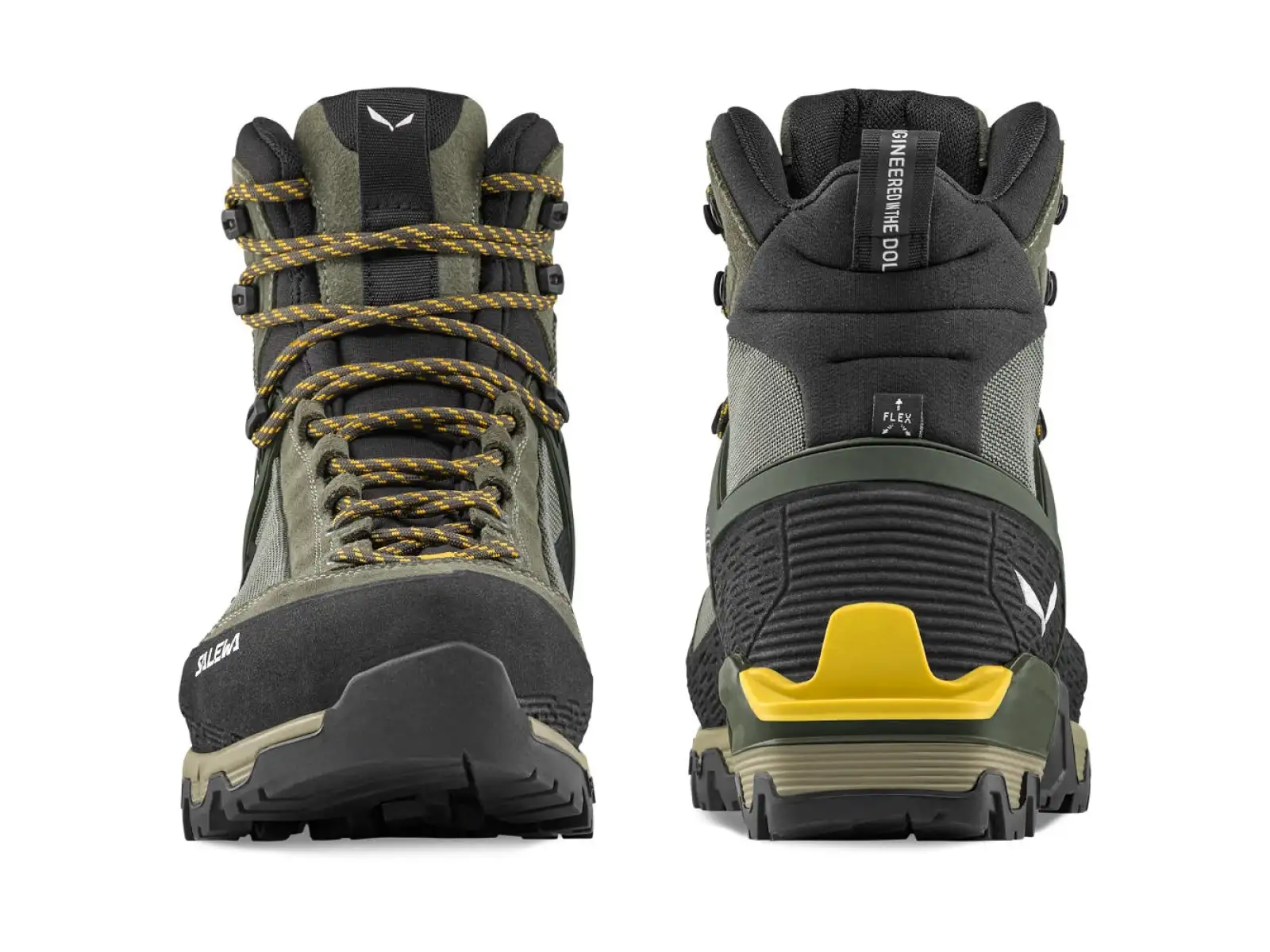 Salewa Mountain Trainer 3 Tech Mid GTX pánske turistické topánky Faded Green/Forest Night