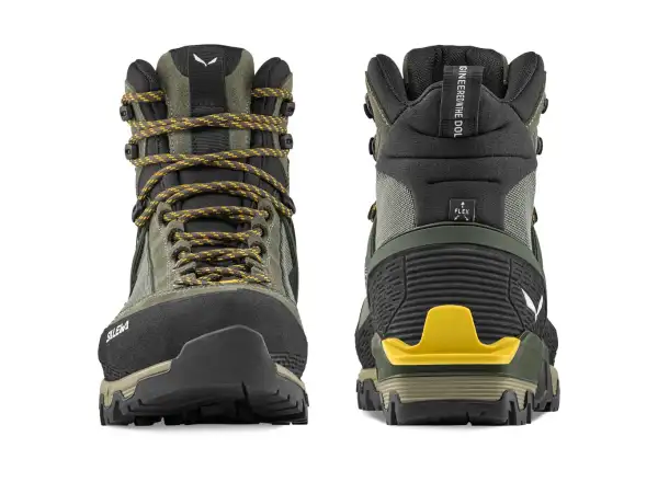 Salewa Mountain Trainer 3 Tech Mid GTX pánske turistické topánky Faded Green/Forest Night