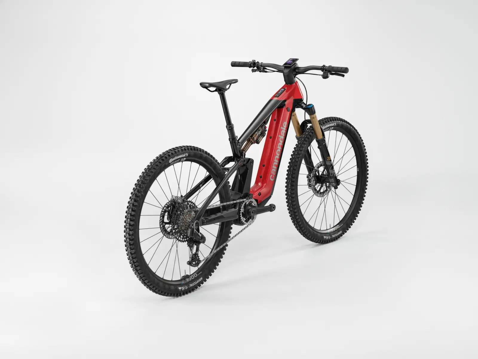 Cannondale Moterra Carbon 1 celoodpružený elektrobicykel Metallic Red