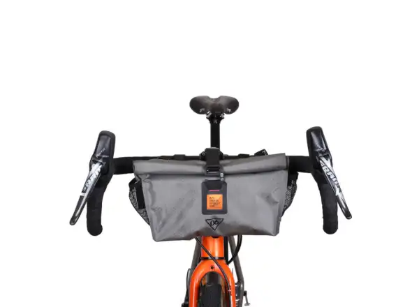 Woho X-Touring Accessory Dry taška na riadidlá 3 l Iron sivá