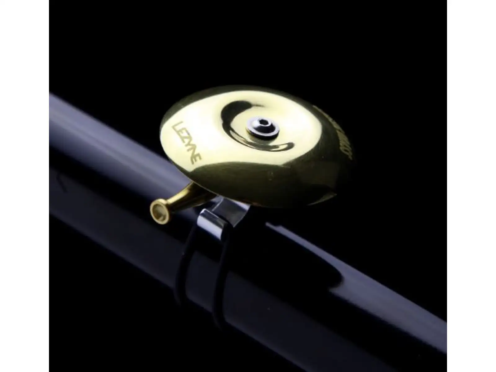 Lezyne Classic Shallow Brass zvon zlatý/čierny