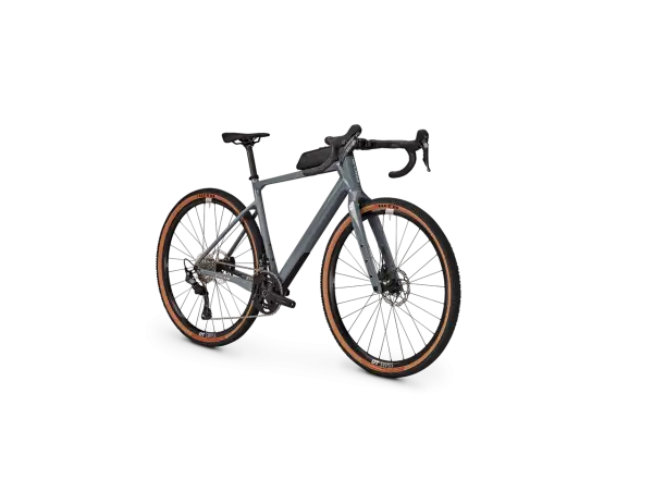 Focus Atlas 8.7 DI gravel bike Slategrey Glossy/Slategrey Matt