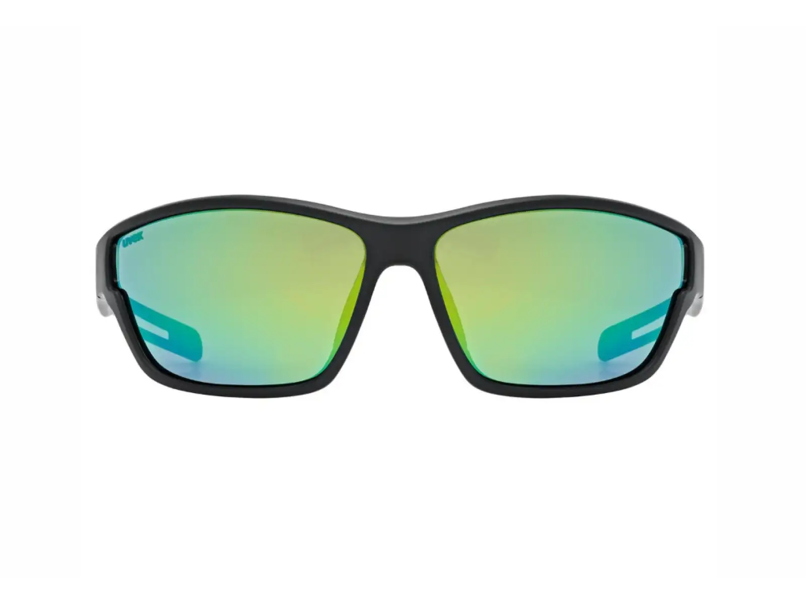 Uvex Sportstyle 806 okuliare Black Matt/Mirror Green