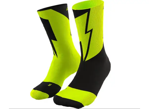 Dynafit No pain No gain športové ponožky Neon Yellow/Black Out