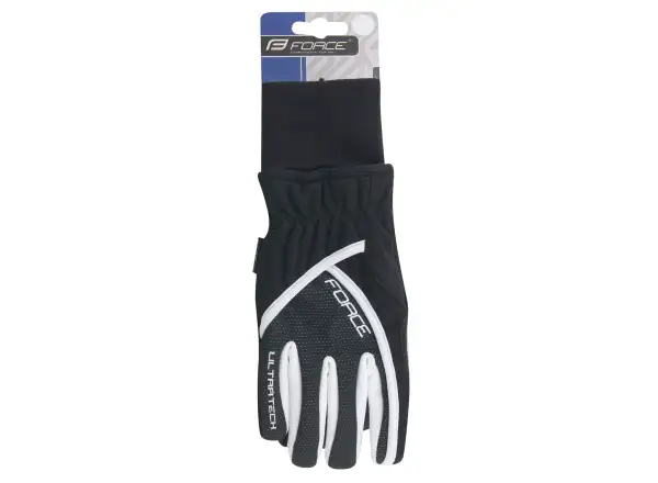 Force Ultra Tech zimné rukavice čierna/biela