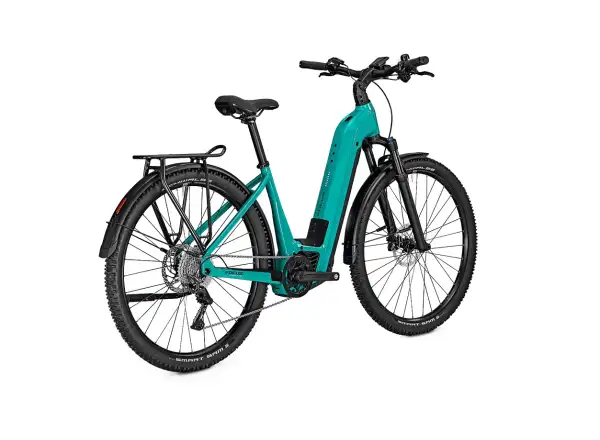Focus Aventura2 6.7 WA 625 Wh horský bicykel Bluegreen Glossy/Black