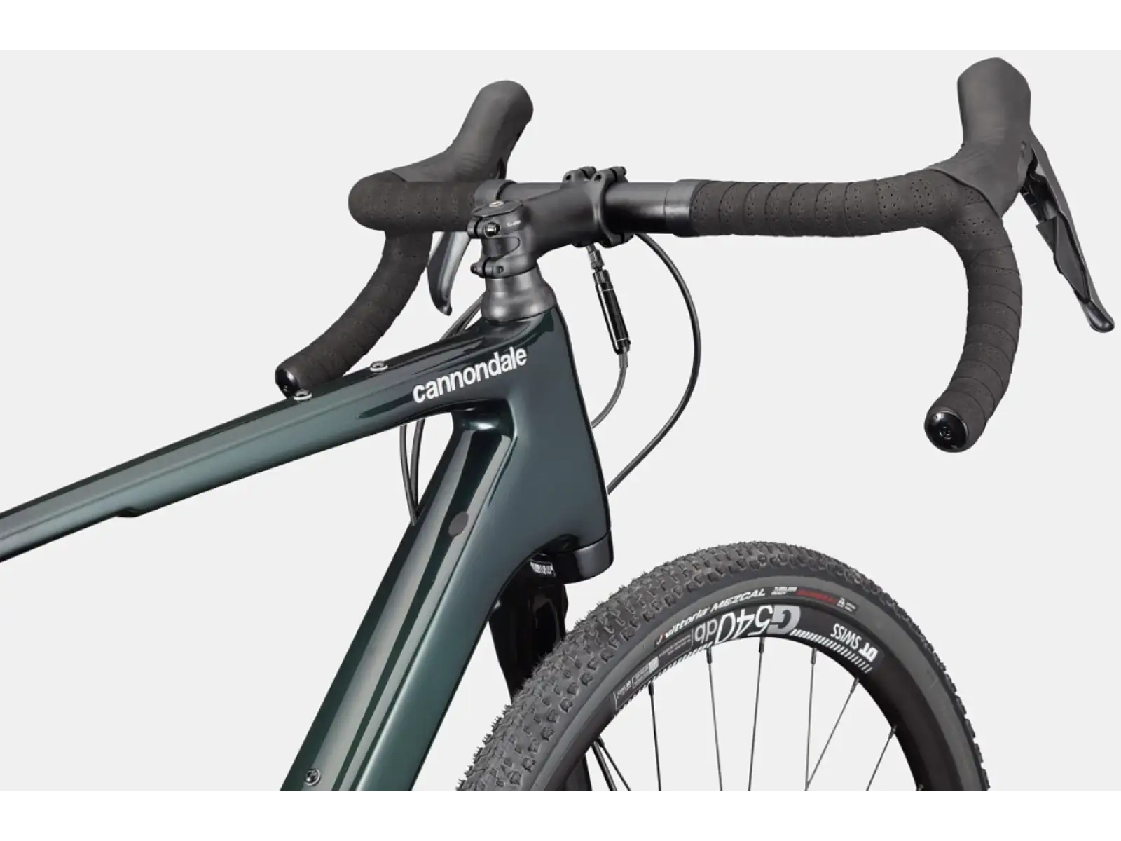 Cannondale Topstone Carbon 2 Lefty gravel bike Green vel. M