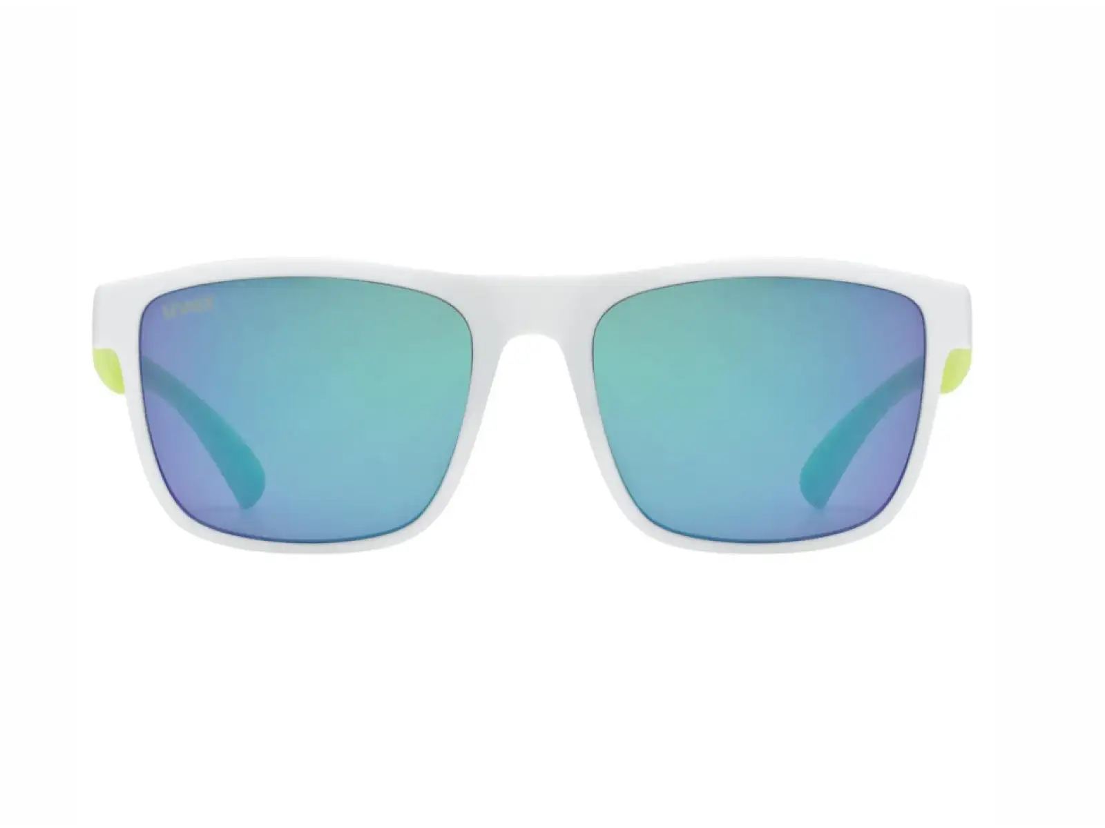 Uvex Rookie detské okuliare White/Lime Matt/Mirror Green