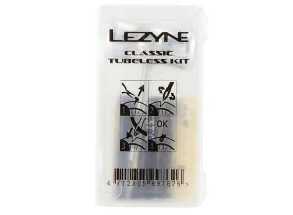 Lezyne Classic Tubeless Kit sada na plášte Clear
