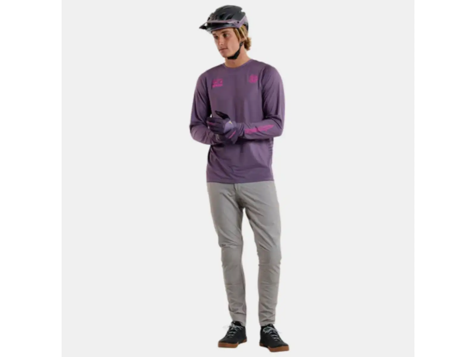 Troy Lee Designs Skyline Radioscape pánsky dres dlhý rukáv Deep Purple