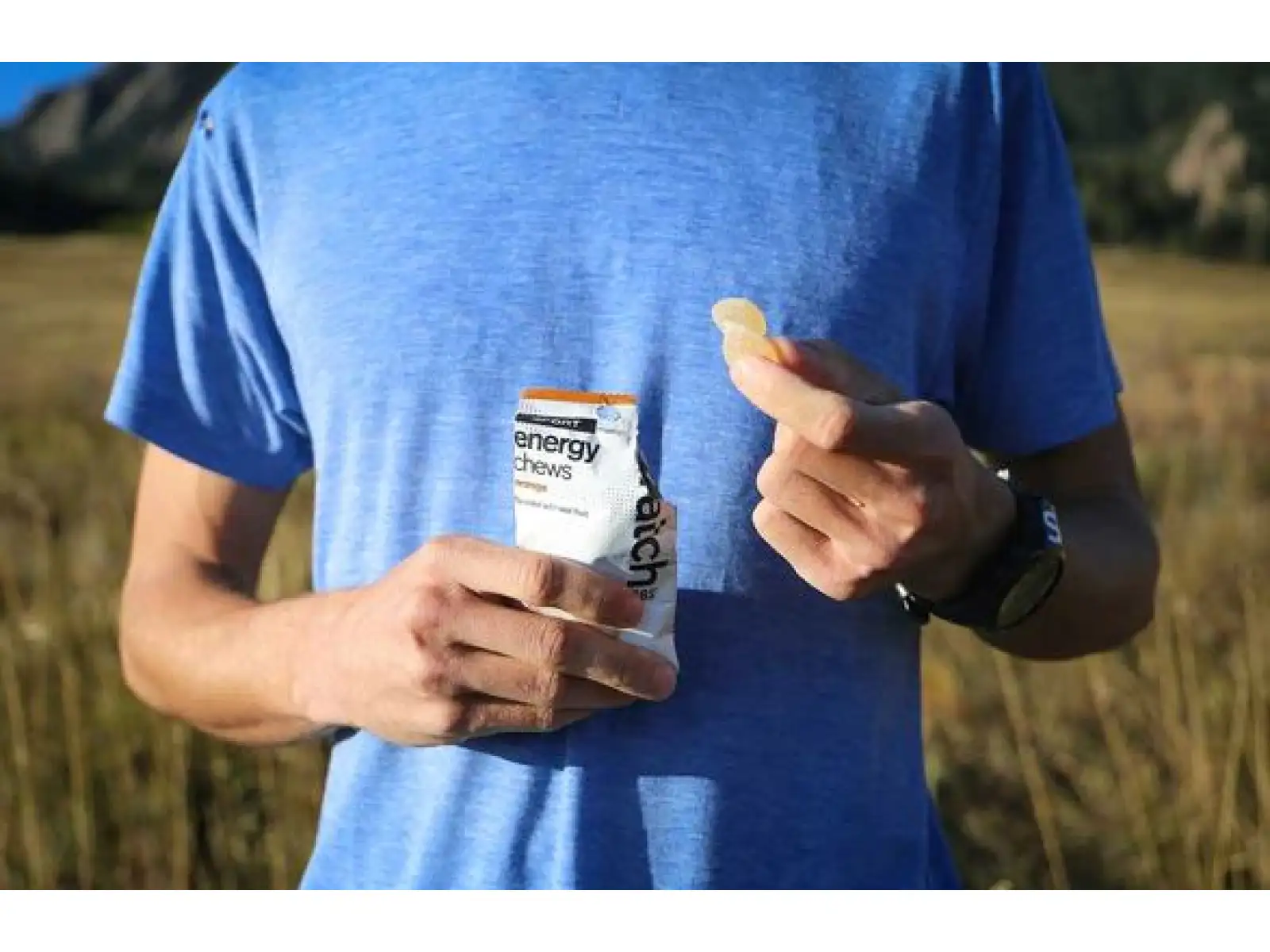 Skratch Labs Energy Chews ovocné cukríky 50 g pomaranč