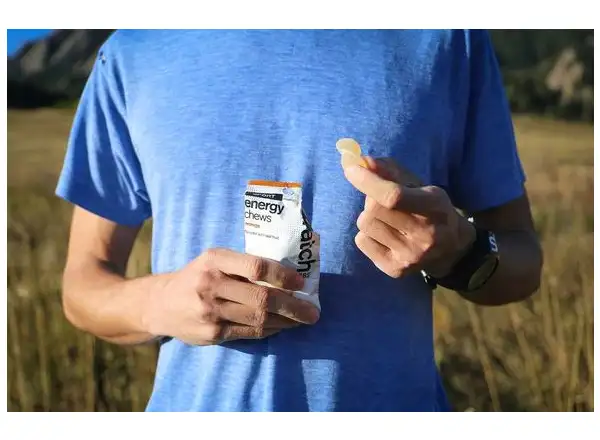 Skratch Labs Energy Chews ovocné cukríky 50 g pomaranč