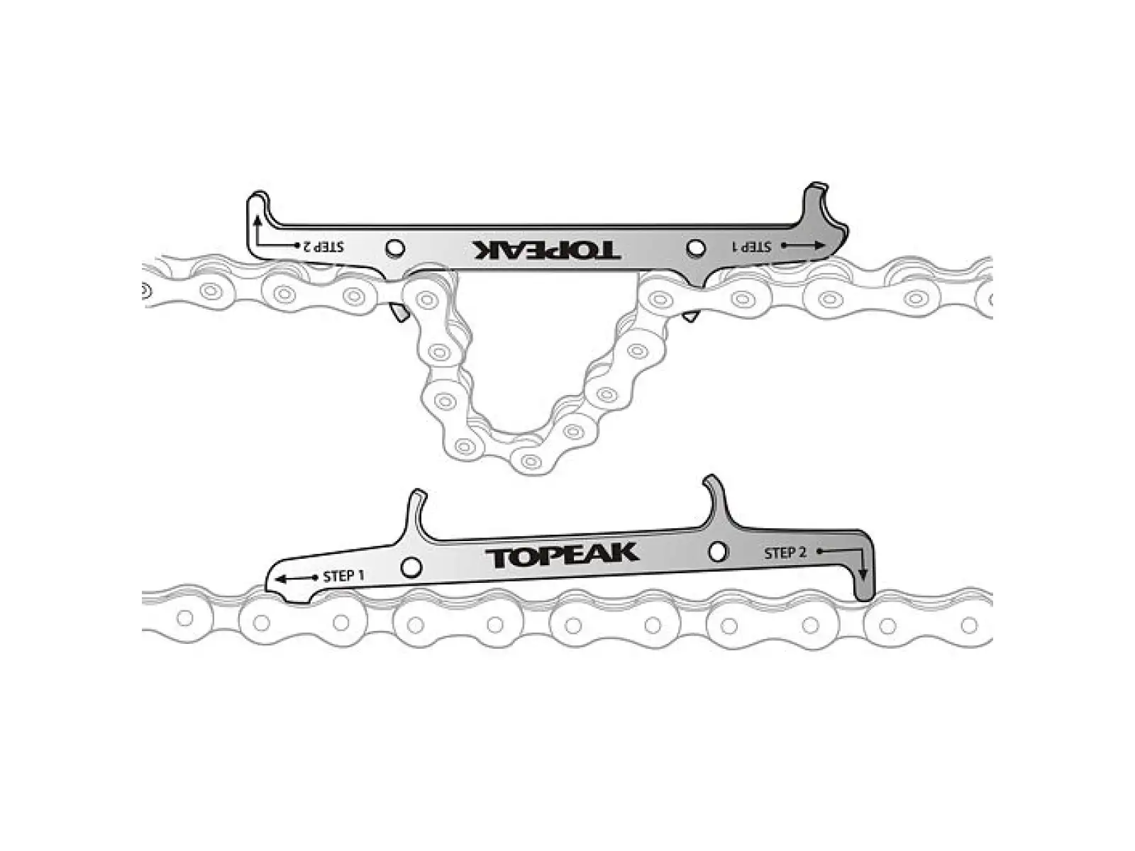Meradlo reťaze Topeak Chain Hook & Wear Indicator