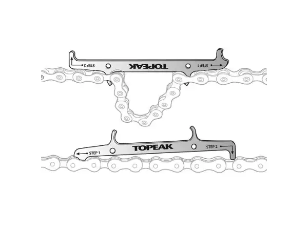 Meradlo reťaze Topeak Chain Hook & Wear Indicator