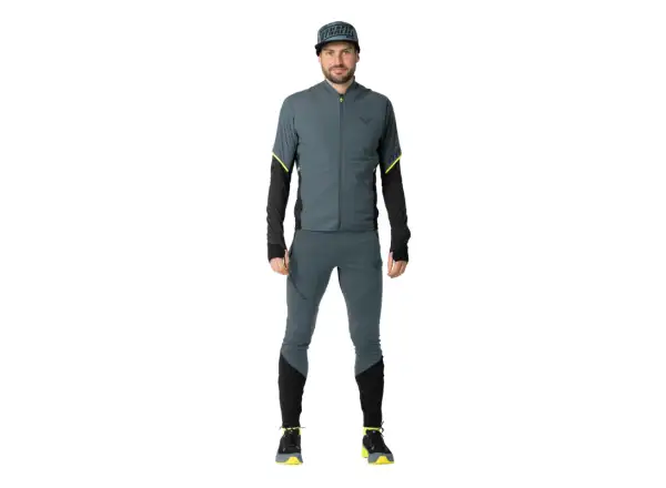 Dynafit Alpine Hybrid pánske bežecké nohavice Cinder