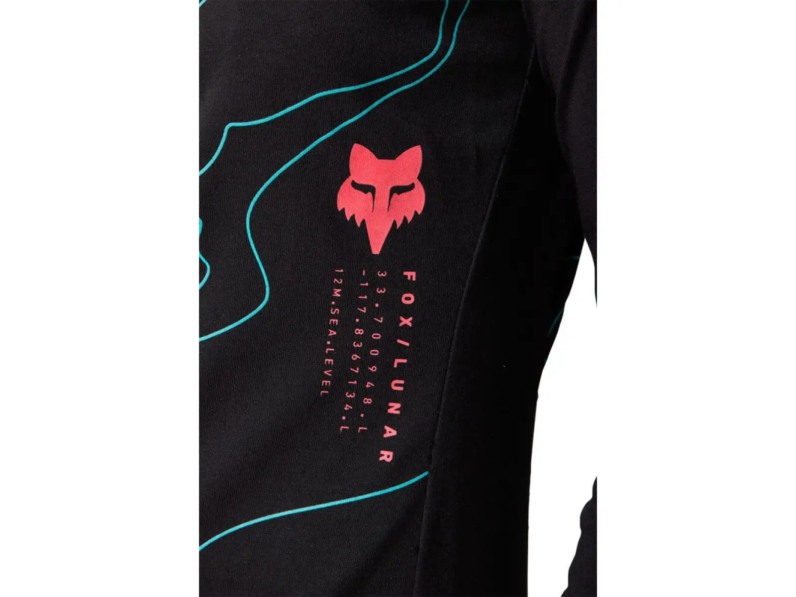 Fox W Ranger Mid Ls Lunar dámsky dres dlhý rukáv Black