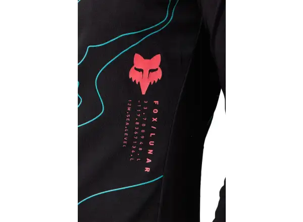 Fox W Ranger Mid Ls Lunar dámsky dres dlhý rukáv Black