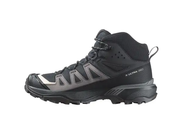 Salomon X Ultra 360 MID GTX dámska turistická obuv Black/Plum Kitten/Shale