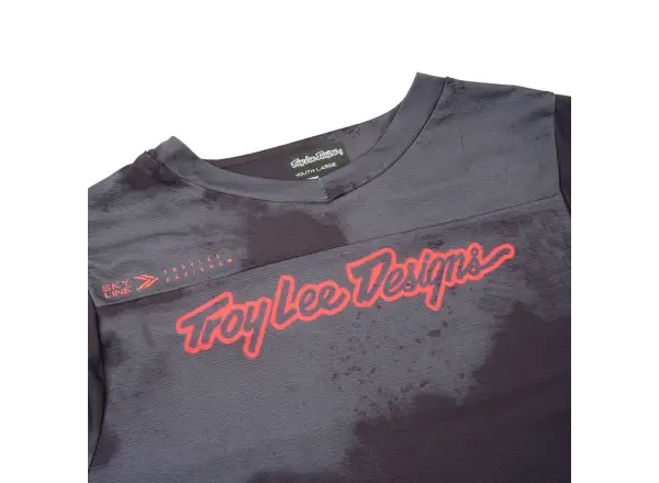 Troy Lee Designs Skyline detský dres krátky rukáv Flared Carbon